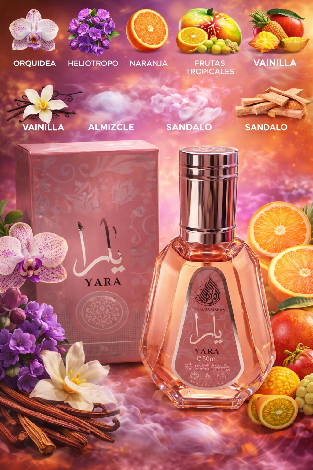 Yara Rosa 50 ML