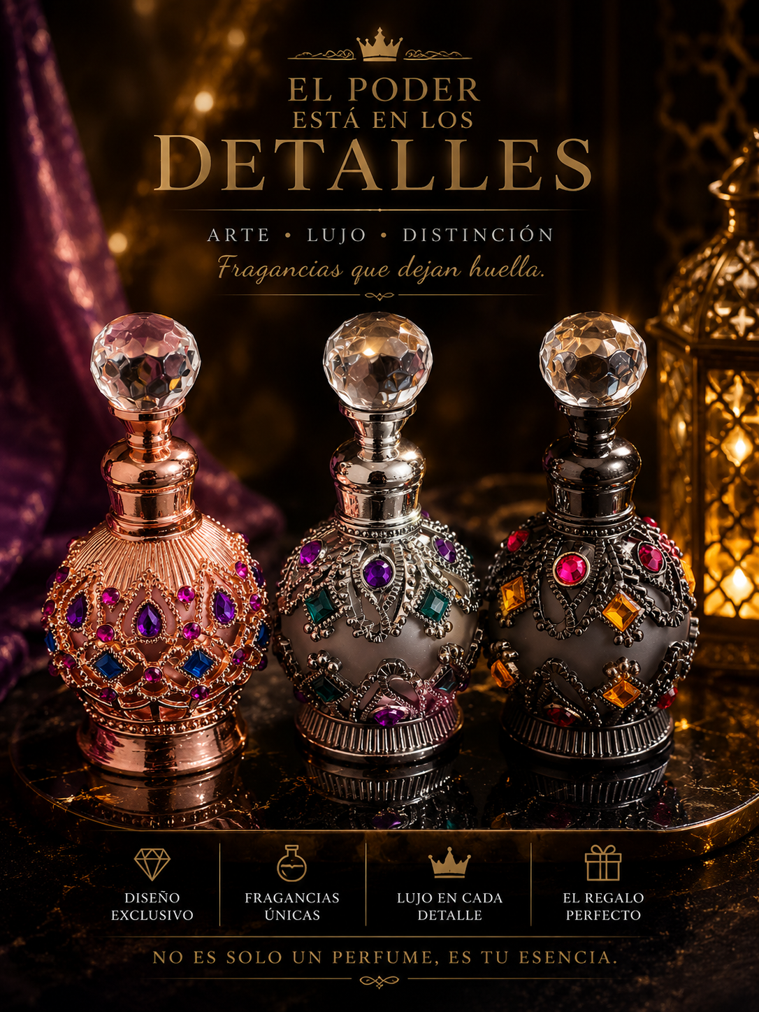 Botes de 5ML elegantes